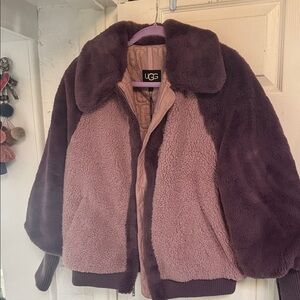 UGG Women's Teddy Jacket - Purple and Pink